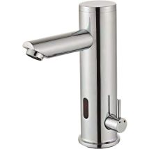Miscelatore Lavabo Elettronico Con Comando A Fotocellula Tecom 308lt-2 Cromo