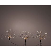 Dekoratives Mikro-led Feuerwerks-feuer, Blinklicht. Lumineo