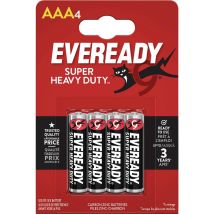 Eveready Shd Batteria Ministilo (aaa) Zinco Carbone 1.5 V 4 Pz.