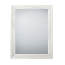 Barock Wandspiegel TANJA – Holzrahmen – Weiß – 55x70 cm – 70 cm – 55 cm – 3,5 cm