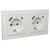 Unterputz Steckdosenset Ib-mps4200w-pd - Icy Box