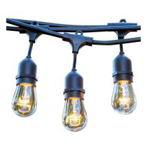 Solar Lichterkette – 10 Glühbirnen – 6,5 m – Warmweiß – IP44 – Drahtlos – Ideal für Innen- und Außenbereich