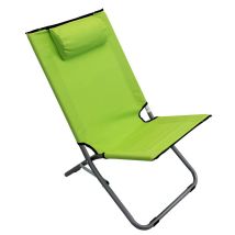 Benegine Reiniger Stuhl In Stahl Und Oxford 600d Mit Kopfstützenkissen