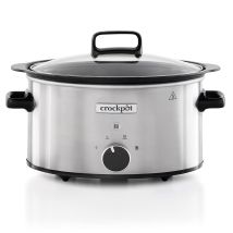 Crock-pot Pentola Per Cottura Lenta, Slow Cooker, 3.5 Lt, Fino A 4 Persone, Sizzle&stew, Pentola Interna In Alluminio Per Rosolare Sul Fuoco, 2 