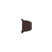 Mini Volet Roulant Collecteur Marron Avec Ruban Pliant 14 Mm 70040006
