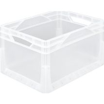 Contenitore Trasparente 20L – 400x300mm – Polipropilene – Impilabile – Adatto per Automazione – Surplus