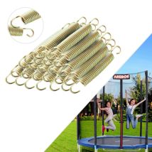 AREBOS Trampolinfedern – Rostfreier Stahl – 178 mm – 36 Stück – Trampolin Zubehör – Hochwertige Ersatzfedern