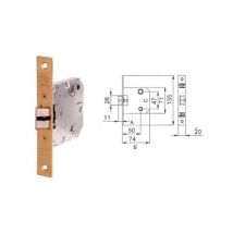 Picaporte 6135bc Hl 050 R Granel Madera 6135bchl050i - Dom-mcm