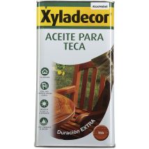 Xylamon Teaköl 5L – Farbloses Öl für Holzpflege – UV-Schutz, wasserabweisend, langanhaltender Schutz für Gartenmöbel