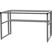 Banco de trabajo workalu de aluminio – 1950 x 850 mm – Capacidad de carga hasta 350 kg – Diseño modular