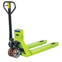 Transpallet Manuale Con Bilancia - Forche 1185x555 Mm - Carico Massimo 2500 Kg - Alta Precisione Allo 0,05% - Bilancia A Batterie - G6b330uv100