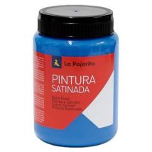 La Pajarita Témpera Escolar Bote De 375ml Satinada Cyan L-26