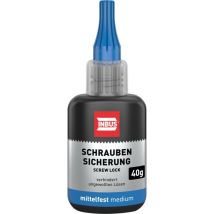Hafu - Freno A Vite Moderatamente Resistente. Blu. 40 G Di Vite Di Blocco Inbus . (di 12)