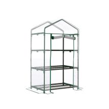 Linder Exclusiv Garten Folienbox,mit Aufrolbare Tür Mc4302 130x69x50 Cm