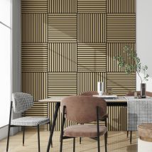 Neu.holz - Akustik-wandpaneel 16er Set Vang 60x60 Cm Eichenoptik [ ]