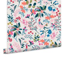 Joules - Vliestapete Fields Edge Floral Antique Crème 10mx52cm