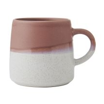 Mikasa - Taza Esmaltada Reactiva (400 Ml), Color Rosa