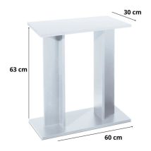 Aqua Tableau - Aqua - Cuadro 60 - Blanco - Montaje Fácil - Diseño Moderno