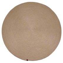 Astra Alfombra De Pelo Corto Paris - 1 Unidad 120x120 Cm, Beige