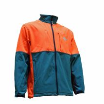 Kwf Fpa Forstjacke Softshell Grün-orange Xs - 4xl Forst-jacke Wald Holzarbeit
