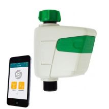 Solem – Bewässerungsprogrammierer über Bluetooth – 10 m Reichweite – 1 bis 6 bar – 38 l/min – 11,5 x 14,5 x 6 cm
