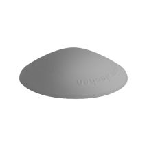 Fermaporta In Plastica Fi 50mm, H 12mm Grigio - Hs 355010
