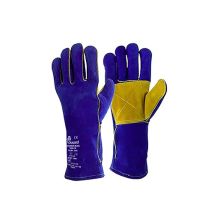 Gants Guyard Soudeur Bleu, Taille 10, 12 Paires, Bleu ( Prix Pour Paquet De 12 Paires )