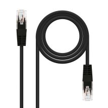 Rj45 Kat6 Utp Cu 0.5m Schwarz Rj45 Kat6 Utp Patchkabel
