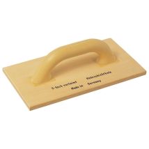 Reibebrett Holz 120 x 240 mm – Ergonomischer PUR-Griff – 7-fach wasserfest verleimt – DIY-Werkzeug