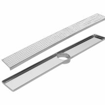 Versace Model 316l Stainless Steel Slim Linear Shower Drainage Channel Taille: 100 Cm