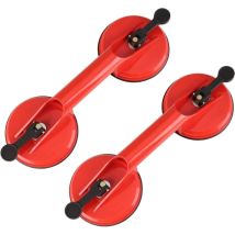 Ventouses Pour Verre, Ventouses En Plastique Haute Résistance, Crochets De Support Pour Soulever De Grandes Surfaces En Verre/carrelage, Kits De 