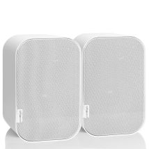 Artsound Uni40, Set Aus 2 Passiven Lautsprechern, 2-wege Hifi-lautsprecher, 20-100 Watt, Wandhalterung Mit Kugelgelenk, Geeignet Für Große Räume Wie 