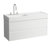 Laufen Lani Waschtischunterbau für Kartell – 2 Schubladen – 1180mm – 450mm – 515mm – MDF