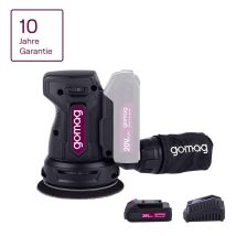 Gomag Akku Exzenterschleifer Go-exs125 20v 125mm 2,0 Ah Starterkit