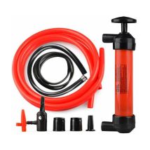 Siphon Pump For Transferring Or Inflating Oil, Petrol, Diesel, Mattresses And Bicycles (red)