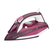 BOMANN Dampfbügeleisen DB 6005 CB 2600 W 380 ml Wassertank Keramiksohle 40 Dampfdüsen Anti-Kalk Selbstreinigung