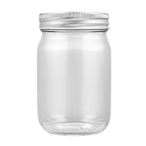 350ml/12oz 36 Pack Glass Mason Jars With Airtight Lids, Round Mouth Canning Jars, Clear Glass Jam Jars For Overnight Oats, Pickling, Food Storage, Diy