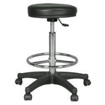 Walimex 1015905 Rollhocker Schwarz Höhenverstellbar