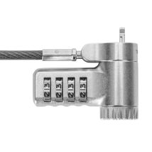 Targus Asp96rgl Sicherheitskabel 2 Meter Silber