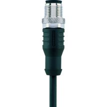 Escha 8046926 Sensor-/aktor-steckverbinder, Konfektioniert M12 Stecker, Gerade 2.00 M Polzahl Sensor