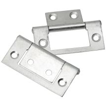 Cerniere A Filo (105) Acciaio Argento - 1 X 38,5 - Timco