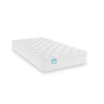 Nalui - Matelas Pour Lit D'Enfant 60x120cm Baby One ±12cm Certifié Oeko-tex Fabriqué En Espagne Blanc
