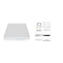 Vision-el - Deckenleuchte Weiß Led Slim 595 X 595mm 36w Klassisch Galaxie 4000k Neutralweiß