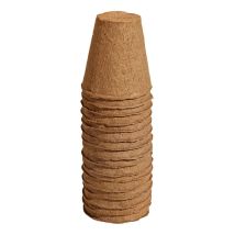 Torftöpfe 8 Cm Natur Rund 16 Stück Anzucht Pflanztopf Anzuchttöpfe Für Setzlinge