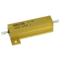 Resistenza Di Potenza 470 Ohms 50w 5% Metallo Arcol Hs50-470rj