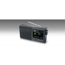 Schwarzes Digitales Tragbares Radio Muse M117db