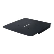 B-tech Mensola Moderna Nera 300x300 Mm In Acciaio