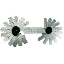 Contafiletti 58 Lame Per Filettature Metriche Fino A 60° E Gas Fino A 55° Condor
