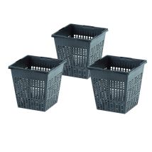 Lot De 3 Paniers, Taille 11 X 11 X 11 Cm, Pour Bassin Aquatique - Animallparadise