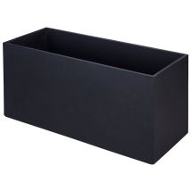 Jardinera de hormigón RETKUBE 99 gris – 99 cm – 40 cm – 45 cm – 39 kg – Resistente a rayos UV
